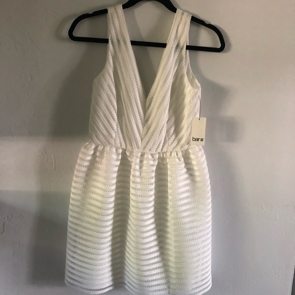 Bar III White dress